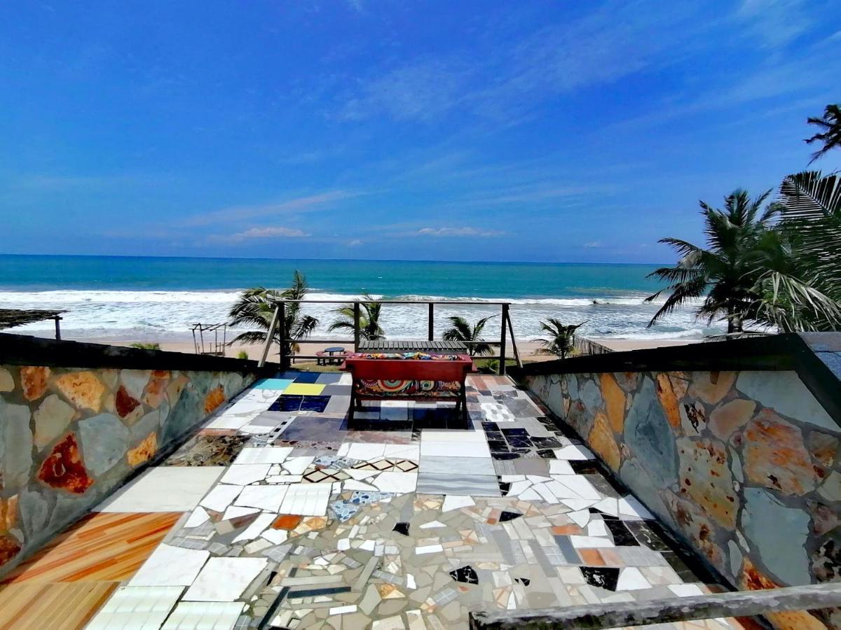 Afro Beach Eco Resort Butre Exterior foto