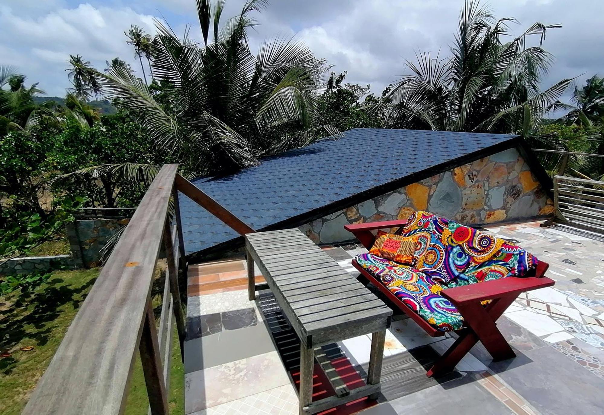 Afro Beach Eco Resort Butre Zimmer foto