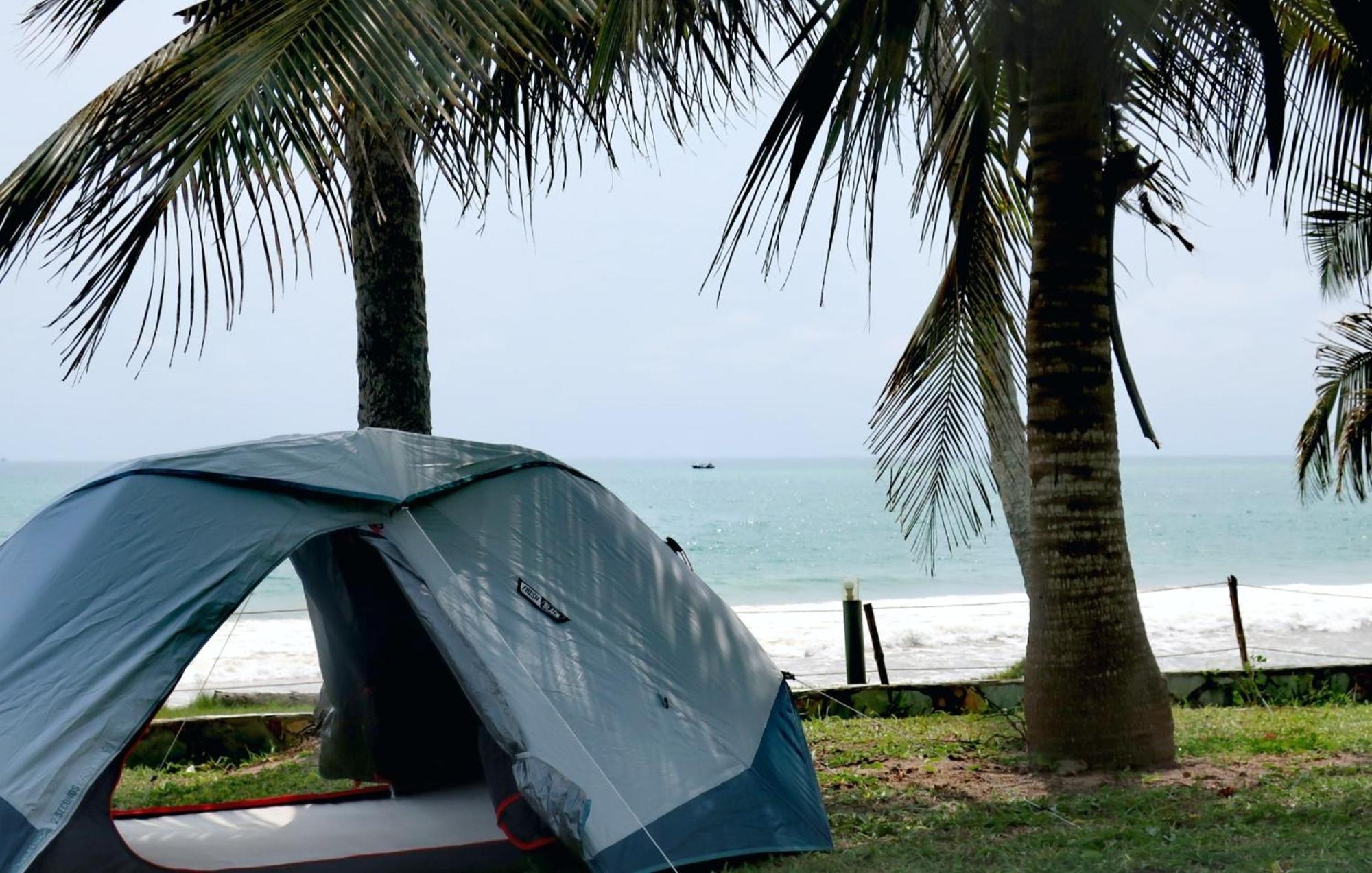 Afro Beach Eco Resort Butre Zimmer foto