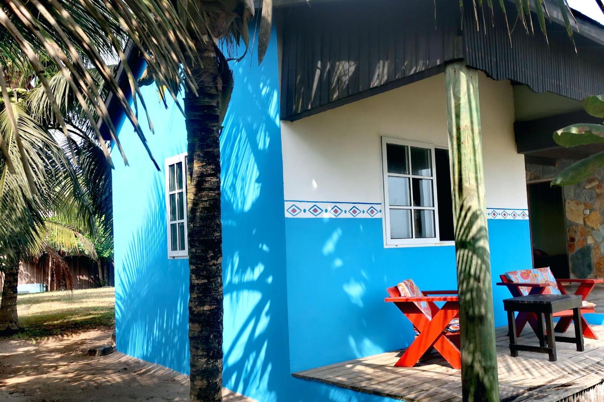 Afro Beach Eco Resort Butre Zimmer foto